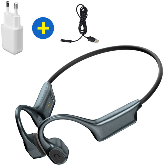 너츠 골전도 블루투스 이어폰 NUTZ S10, NUTZ S10+충전케이블+어댑터