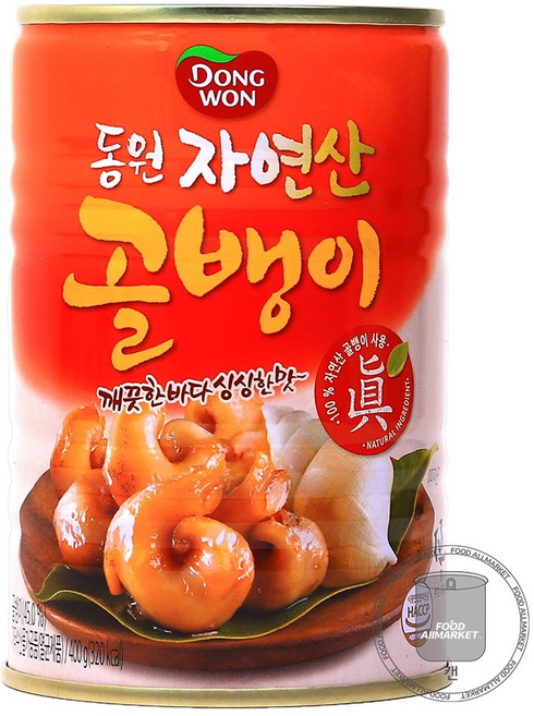 동원 자연산 골뱅이, 400g, 1개