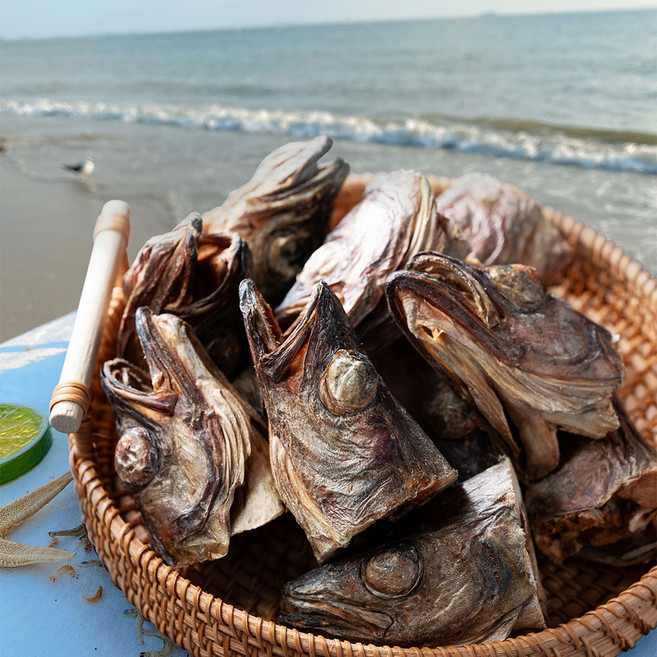 진한 육수용 북어머리 북어대가리 / 고급 국물용 명태 황태 머리 대가리, 1개, 500g