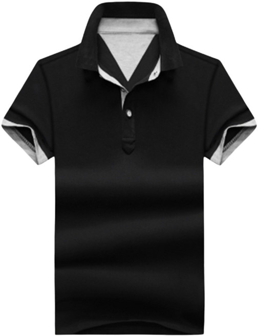 男士短袖商務休閒POLO衫 - 舒適透氣 簡約時尚