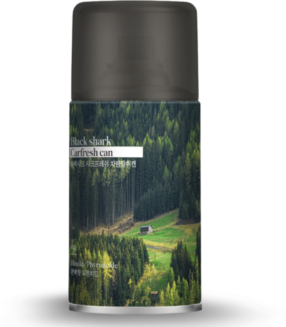 블랙샤크 차량용 방향제 피톤치드 탈취제, 1개, 112g