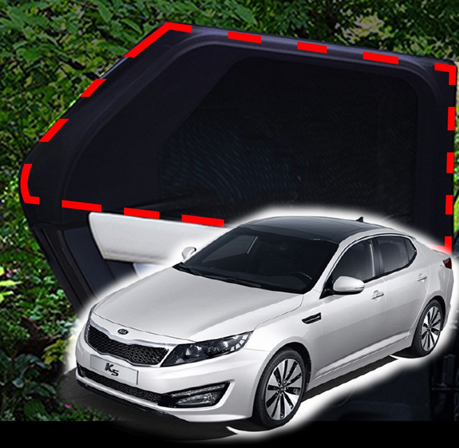 기어가 차박 모기장 방충망 1세대 K5, 승용-2열(좌+우)+세차타월, 1개