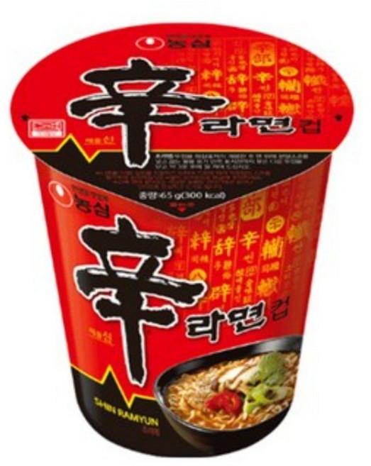 농심 신라면 소컵 390g 65g, 6개