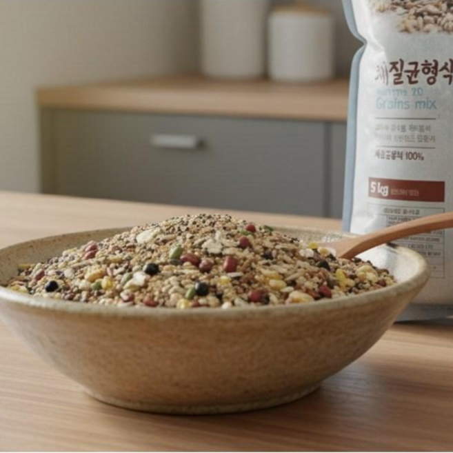 국산 100% 혼합잡곡 잡곡밥 저당지수 건강곡물 균형체질용, 1개, 5kg