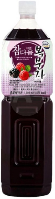 5배희석 복분자 음료베이스 카페 참다음 1.5L 희석용 식자재 과일원액 복분자원액, 1