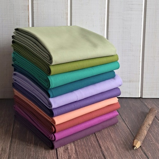 자투리 면원단 20수 컬러풀 무지2450 택1, 면원단 20수 컬러풀 무지2450 진보라, 1개