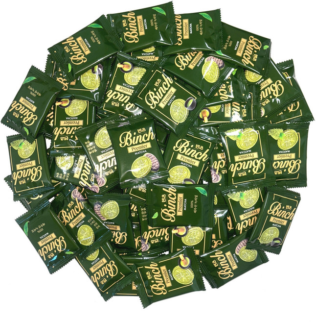 롯데 빈츠 프리미엄 말차맛 달콤 쌉싸름한 사무실 행사 단체간식, 35개