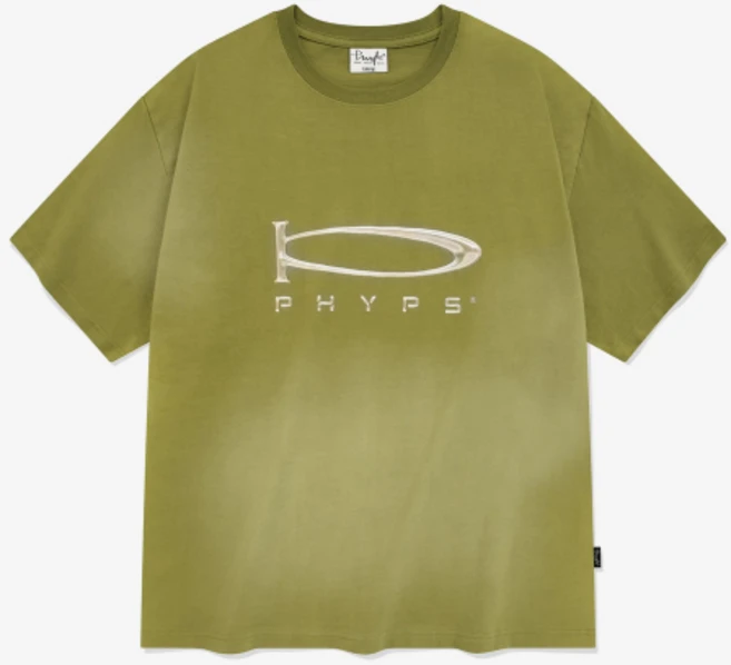 PHYSICAL DEPARTMENT 3D P-ACTIVE 반팔티셔츠 올리브 카키 - 쿠팡