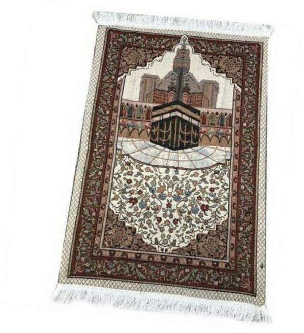 기도 매트 65Cmx110cm 남성 여성을위한 대형 두꺼운 내구성 무슬림 매트