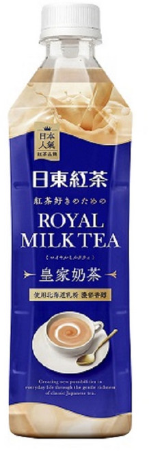 日東紅茶 Royal Milk Tea 皇家奶茶, 1箱, 24個裝, 500毫升