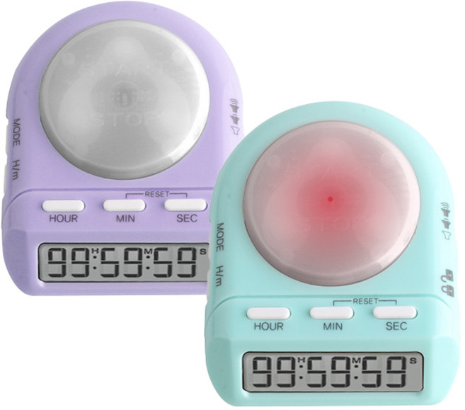 랩앤툴스 파스텔 스톱워치, 1개, ST3 스톱워치 블루, 블루