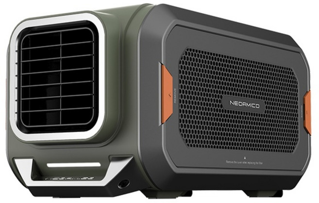 대우 네오아미코 난방기 온풍기 이동식 히터 휴대용 냉방기 사계절 캠핑 국산 차박 텐트 무시동 에어컨 CA60HAG, 대우아미코_그린