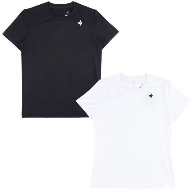 르꼬끄 공용 슬림핏 스몰 로고 기능성 반팔 티셔츠 QQ223ERS55