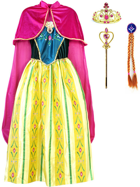 겨울왕국 안나 대관식 드레스 성인용