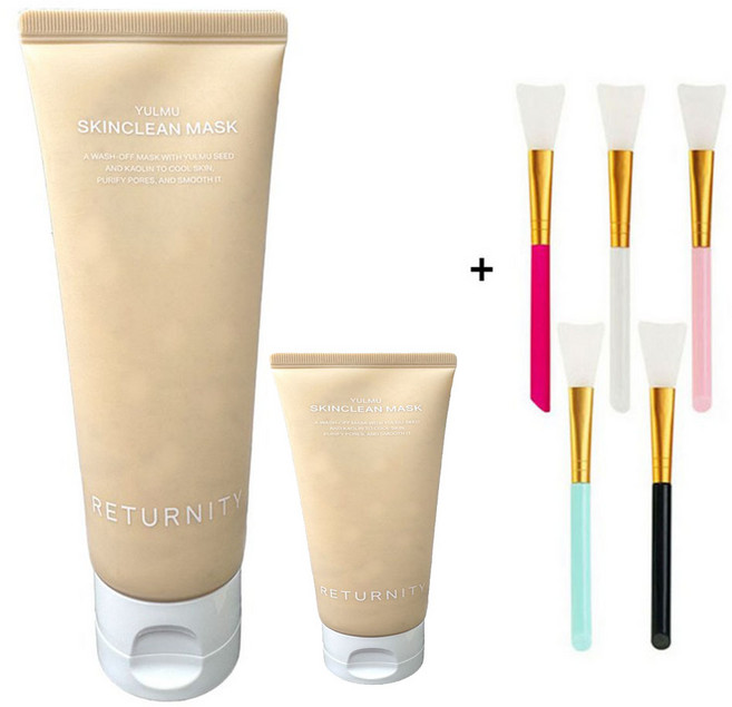 (리터니티) 율무 스킨클린 팩 120g + 증정팩 20g + 스파츌러 기획 (천연곡물팩), 1개, 1개입