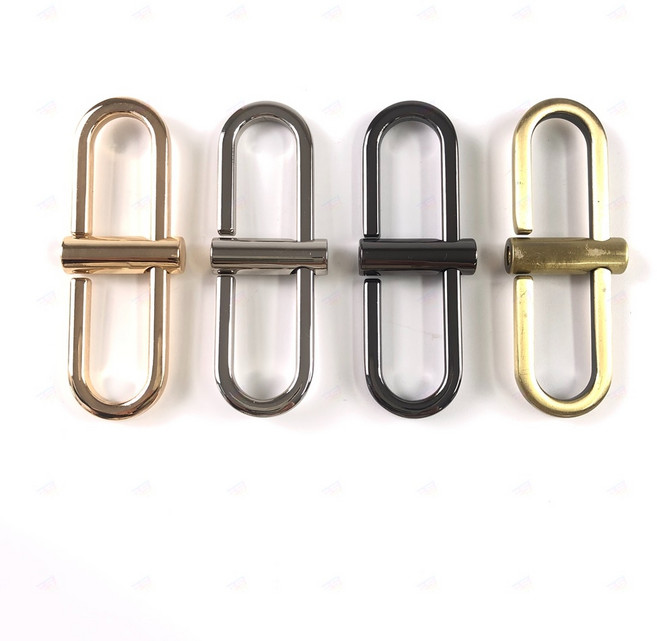 큰 쇼트너 가방끈 체인 조절기 셀프 직접제작 숄더 크로스백 스트랩 에코백 무지 텀블러백 길이 줄이기 WOC 구찌 루이비통 샤넬 입생로랑호환 가죽 DIY 공방 빅사이즈 실버