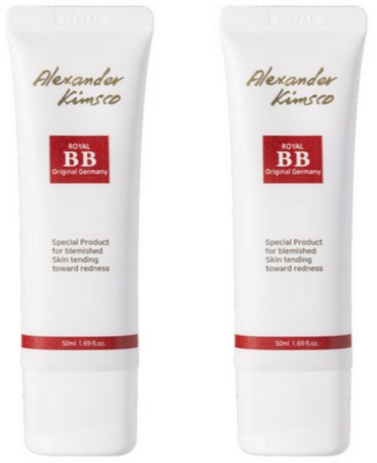알렉산더킴스코 비비크림 로얄 비앰비 1+1 피부과 BB 톤업 바르고자는 크림, 2개, 50ml, 알킴비비