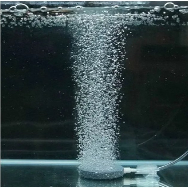 비엘스키 100mm 수족관 어항 펌프용 버블 스톤 에어레이터 수경 산소 플레이트 에어스톤 디퓨저 연못 탱크, 1개