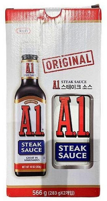 A1 스테이크 소스 283g x 2입 e64354, 1개