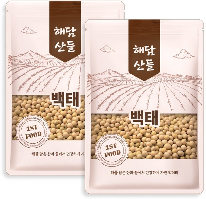 해담산들 국산 백태, 2개