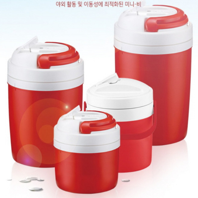 로이첸 미니비 보온통 보냉통 2.3L/3.3L/7L 3종 레저 캠핑 워터저그 물통, 2.3L