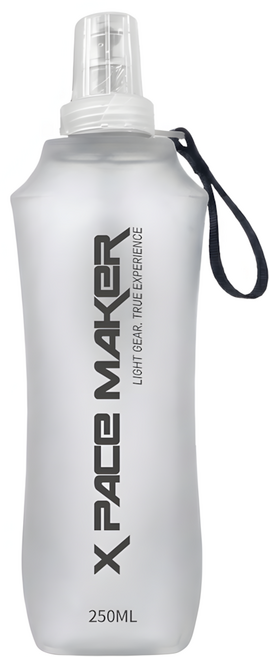 제로그램 소프트 물병 경량 워터보틀 러닝 마라톤 플라스크, 1개, 250ml, 화이트