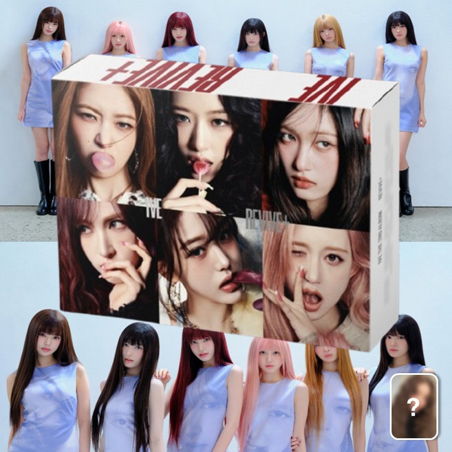 [초판 버전선택 ] 아이브 앨범 IVE Album 정규 2집 REVIVE+ 뱅뱅 블랙홀, Challengers ver+포카증정