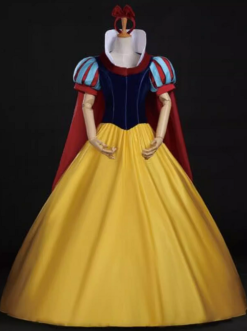 백설공주 코스프레 세트 백설공주 드레스 스노우화이트 할로윈 파티 코스튬 성인용