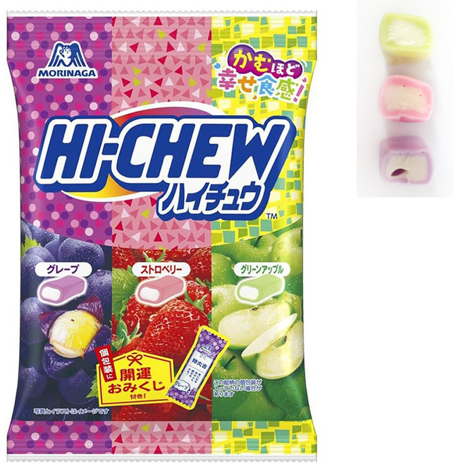 모리나가 하이츄 버리이어티, 86g, 4개