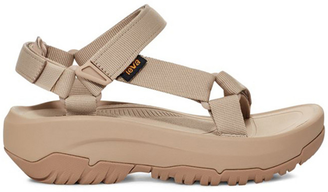 Teva W Hurricane Xlt Ampsole 女 涼鞋 水鞋 厚底 [TV1131270SSME], 23 cm, 卡其米
