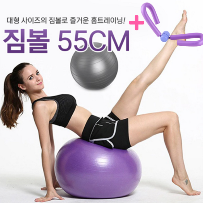 핏볼 대형 짐볼 55cm (선물:케겔운동기구)