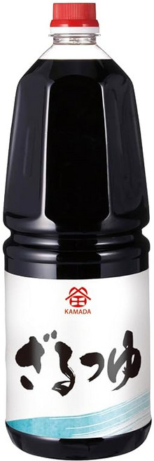 카마다 간장 쯔유 1.8L 대용량 자루소바 메밀국수 소스, 1개, 1L