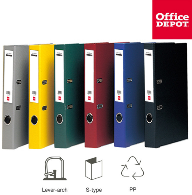 2공 아치바인더 A4 세로형 5cm 펀치간격 8cm, 회색(412016)