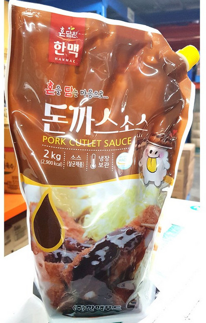 돈까스소스 2kx6 혼을담은 맛있는 돈가스 요리 레시피, 2kg, 6개