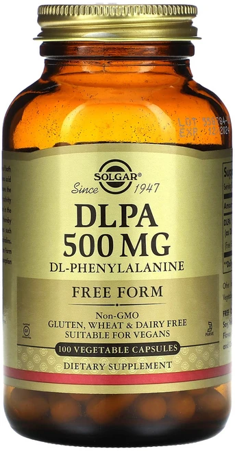 솔가 페닐알라닌 DL phenylalanine 500mg 100베지캡슐, 100정, 1개 - 쿠팡