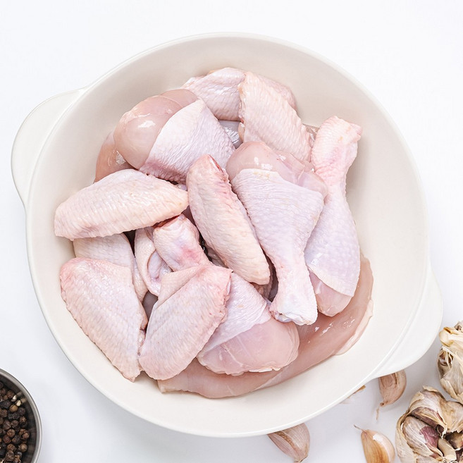 무항생제 볶음용 탕용 오리 절단육 2.3kg(작업 후 2kg), 2kg, 1개