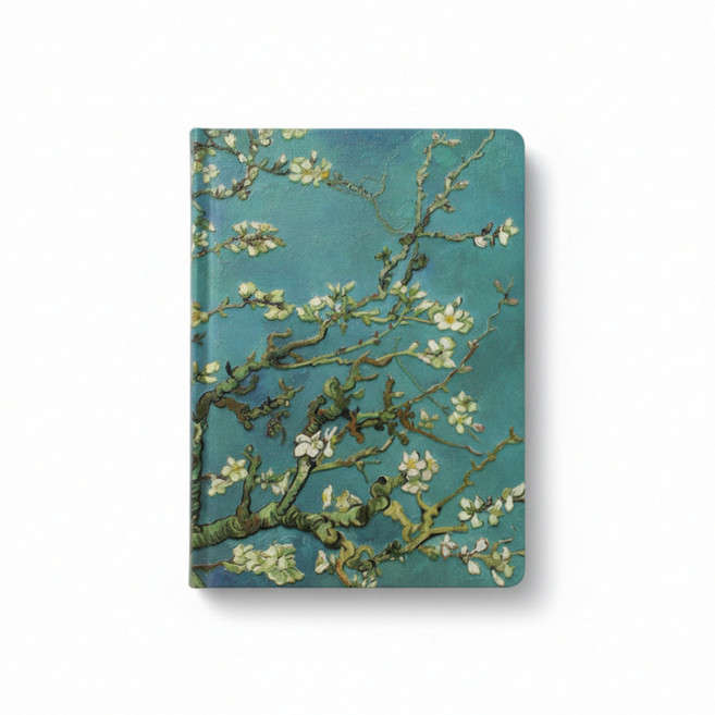 보스케 반고흐 위클리 플래너 다이어리 노트, 1개, 아몬드 나무 꽃