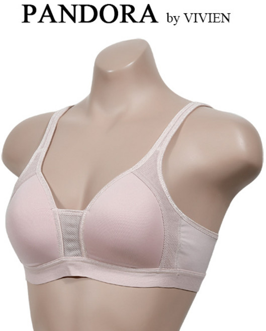 [비비안][BR1987]쿨메쉬 노와이어 스포츠브라 A컵