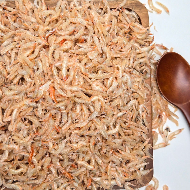 [바다찬미] 2026년 국내산 햇 보리새우(최상급) 지퍼백포장 건새우, 500g, 1개