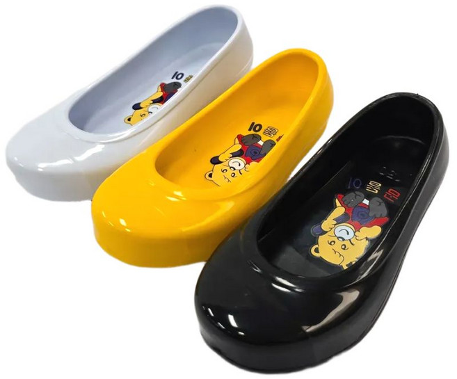 말표 아기 고무신 아동용 곰돌이 고무신-3가지 색상