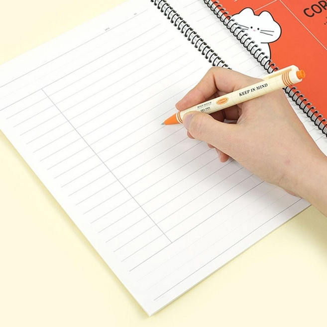 핑크풋 노트 필기 공책 스프링 칸넓은 코넬 노트 랜덤 gas+969wS