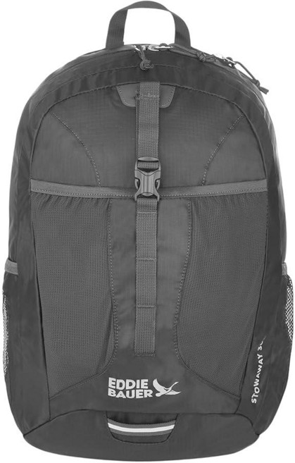 Eddie Bauer 남녀공용 성인용 Stowaway 패커블 데이팩 20 L, 30L, 다크 스모크