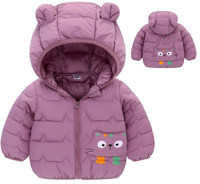 Annie 兒童羽絨外套 連帽設計