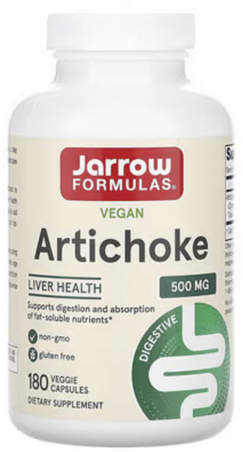 Jarrow Formulas 아티초크 Artichoke 500 mg 180 캡슐, 180정, 1개