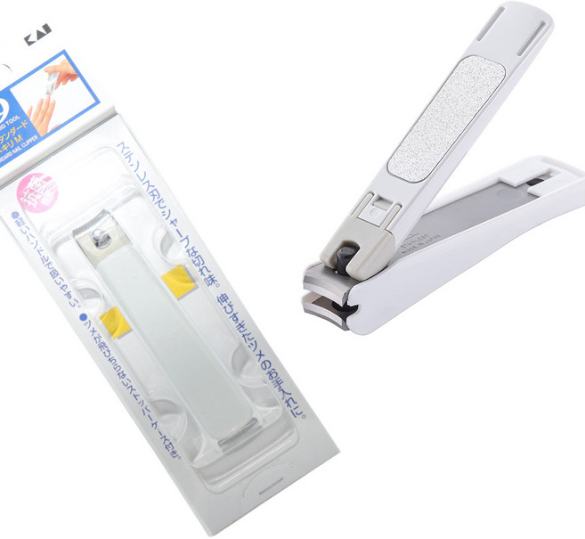 일본 카이 119 손톱깎이 튐방지 손톱깍기, 2개, M(중형)