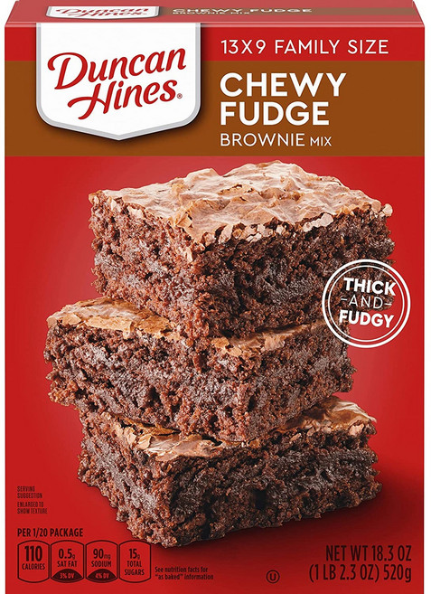 던컨하인즈 츄이 퍼지 브라우니 믹스, 520g, 1개