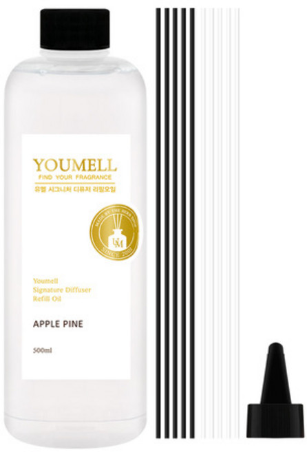 유멜 시그니처 디퓨저 리필오일, 아쿠아그린티, 500ml, 1개