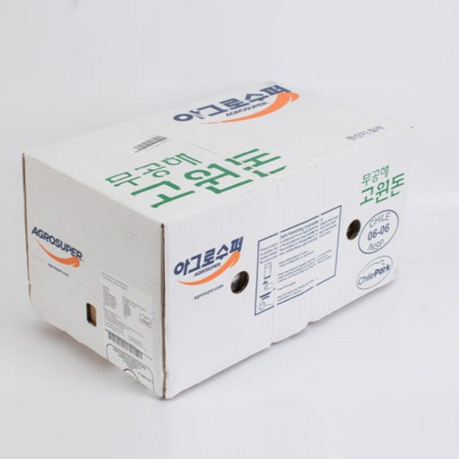 [마장로191] 고원돈 냉동 삼겹살 [원산지:칠레], 22kg, 1박스