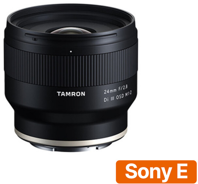 [지금사면 무상보증 3년] 탐론 24mm F/2.8 Di III OSD M1:2 F051 소니 FE마운트 렌즈