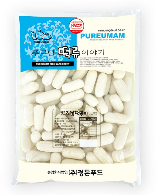 푸르맘 모짜렐라 자연치즈 치즈쌀 떡볶이 국산쌀, 1개, 2kg